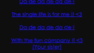 Single life By Sarina Paris (Lyrics)