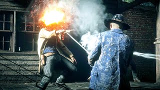 This is probably the Toughest NPC in gaming history... - RDR2