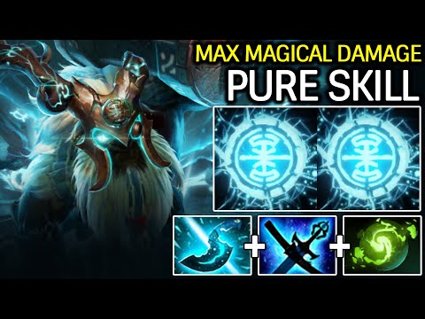 Earthshaker Wombo Combo – Pure Skill Max Magical Damage Dota 2