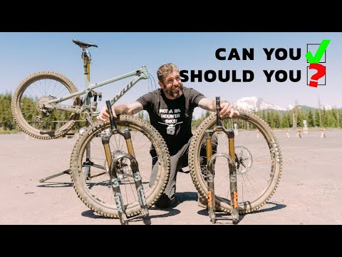 Mullet vs 27.5 - Does It Make a Difference? Pivot Mach 6 Testing