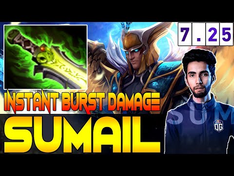 Sumail Skywrath Mage Mid Instant Magical Burst Damage Etheral Blade Ft Rtz 7.25a Dota 2 Gameplay