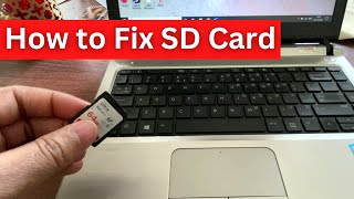 How to Fix SD Card Not Detected / Not Showing Up / Not Recognized in Windows 10/11/7