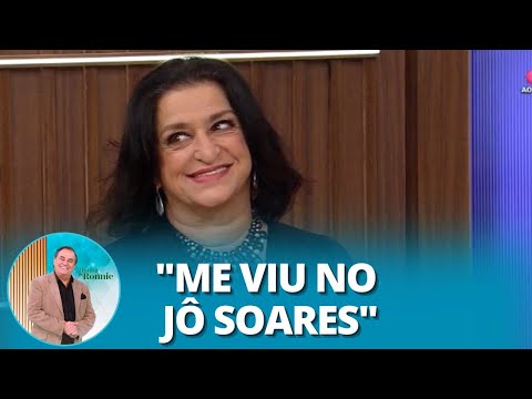 Grace Gianoukas relembra carreira e convite de Chico Anysio