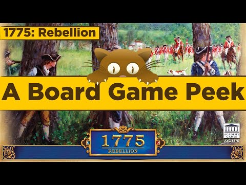 1775: Rebellion - A Board Game Peek