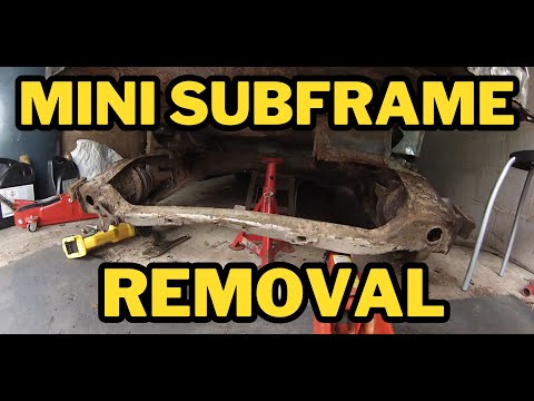 Can I REMOVE The Classic Mini Rear Subframe??!! 😱