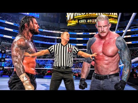 WWE 2K24 - Roman Reigns vs Dexter Lumis - FULL MATCH | WWE