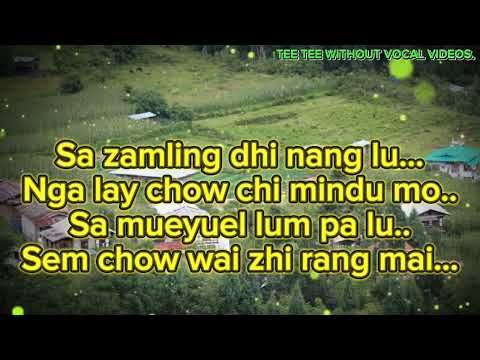 Sa Zamling song without vocal...Singer@Nidup dorji..