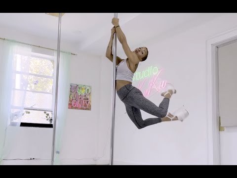 "Swing Back & Turn" Low Flow Pole Dance Tutorial