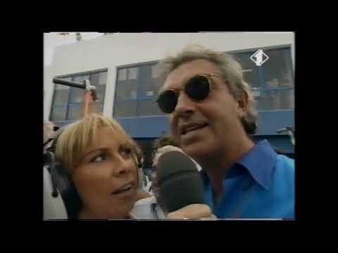 F1 Europa 1994 - Claudia Peroni intervista Flavio Briatore dopo il Gran Premio