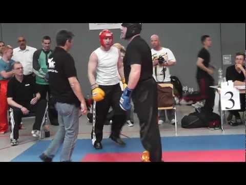 14.04.12 DM der WKC - Frank Schneider Finalesieg 1.Runde Elite Masters +85Kg - Sugambrer Fightclub