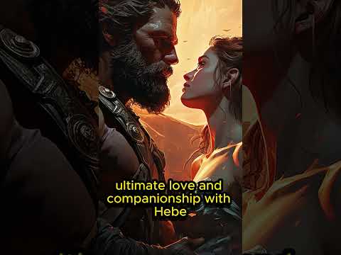 Heracles and Hebe, his 4th wife | Greek Mythology Shorts ▶0:52