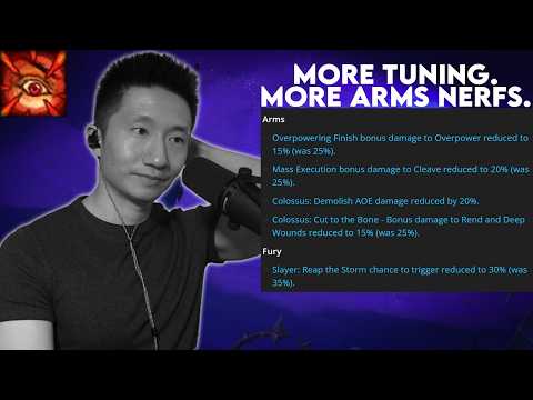 Wait, MORE Arms Nerfs?? - Incoming Midnight Pre-patch Class Tuning
