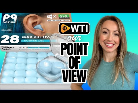 PQ Wax Ear Plugs for Sleeping - 28 Silicone Wax Earplugs for Sleeping and Swimming - WTI product video review