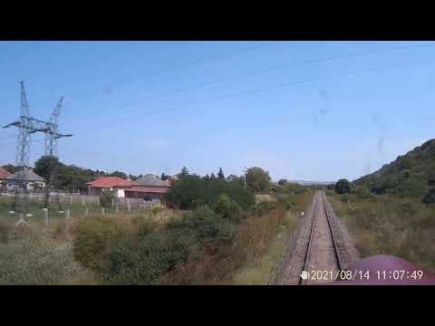 2021.08.14 Railcam Sajóbábony-Sajóecseg eredeti sebesség