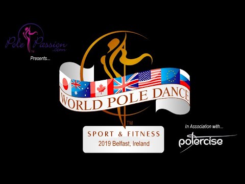 Ke Hong 1st Place male category (with intro) - World Pole Fitness Championships 2019