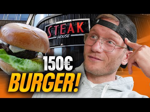 EAT BURGERS (KOBE BEEF Burger) IN 2 HOURS FOR €150!