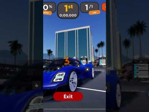 Thumbnail for Porsche Mission X Driving Empire Drag race fastest time place: 5.948 seconds race finished. by Porsche Mission X