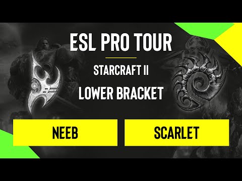 SC2 - Neeb vs. Scarlett - DreamHack SC2 Masters: Fall - Lower Bracket - NA