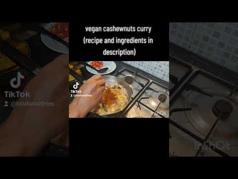 Vegan Cashew Nuts Curry
