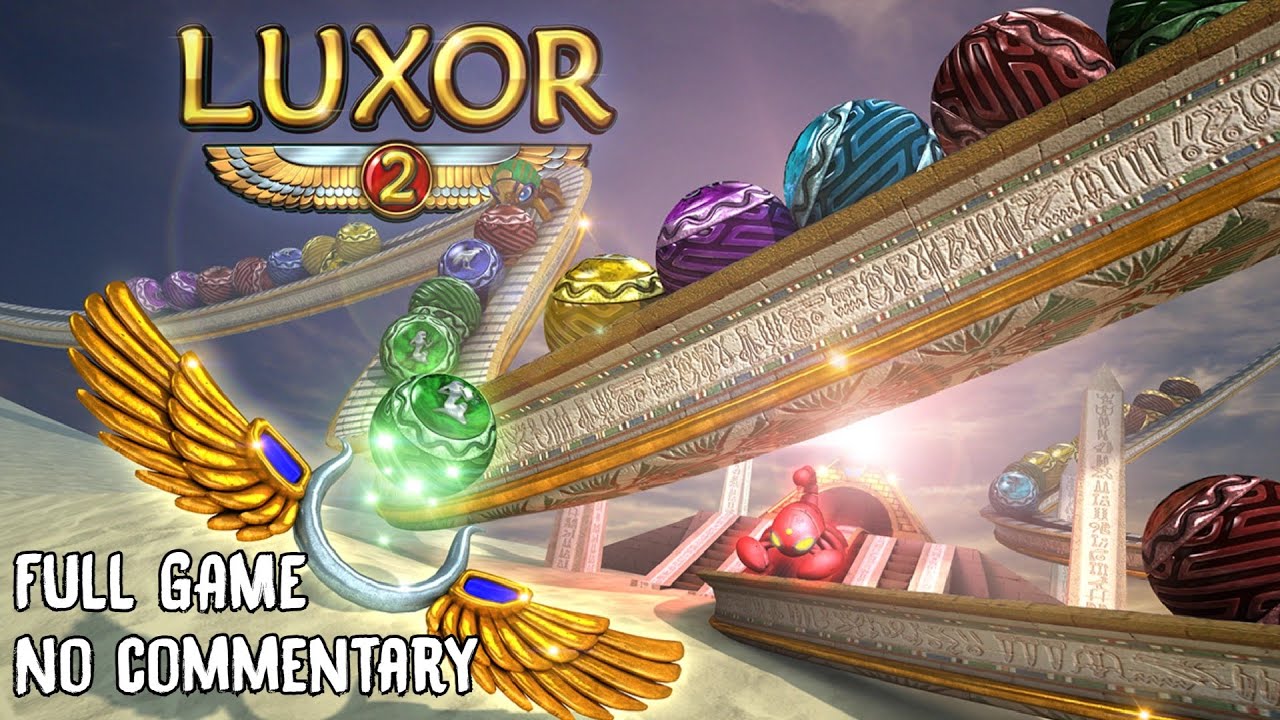 LUXOR 2 HD (2012) | FULL Game, No commentary Walkthrough 1080p60fps