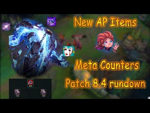Meta Counters, New AP Items and patch 8.4 rundown for the Mid lane | League of Legends