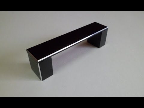 Черная ручка скоба UA ARS096 20 ARES GTV