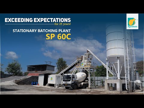 Inline Concrete Batching Plant
