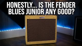 Video thumbnail for Is the Fender Blues Junior Any Good? by Jack Fossett