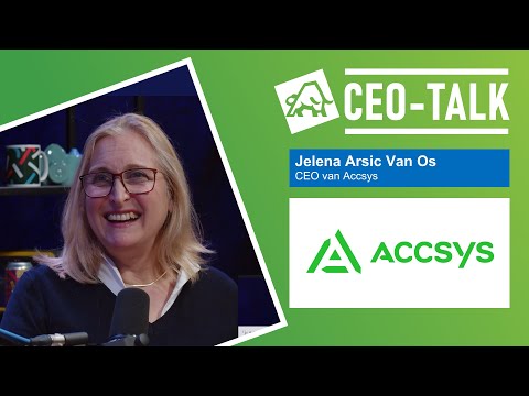 CEO Talk: Jelena Arsic Van Os (Accsys)