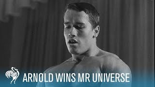 Arnold Schwarzenegger Wins Mr. Universe Bodybuilding Contest (1969) | British Pathé