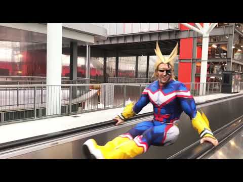 ALL MIGHT is here! - Cartoomics 2018 ( Leon Chiro )