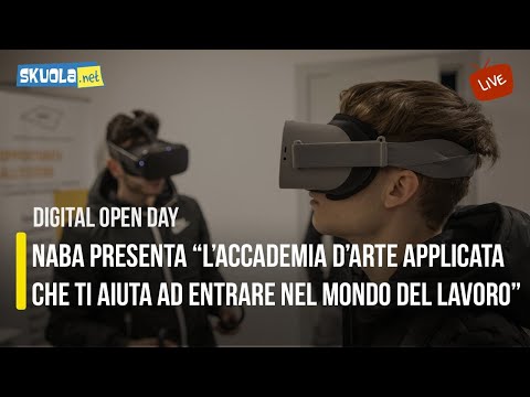 Digital Open Day con NABA: “L'accademia d’Arte Applicata che aiuta ad entrare nel mondo del lavoro"