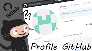 tutorial edit profil github