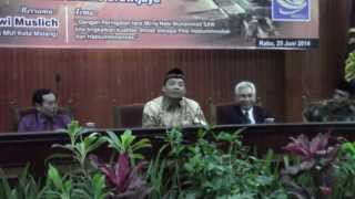 UB Isra' Mi'raj 1435 H Bag. 3 Dr. Zulfi Mubarak, M.Ag