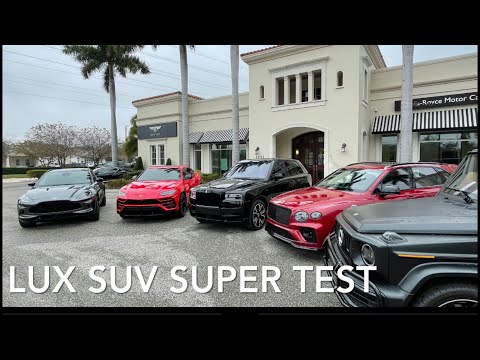 Lux SUV Super Test.. Cullinan/ DBX/ URUS/ G63 AMG / Bentayga S