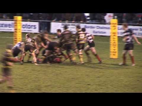 KELSO v MELROSE - BORDER CUP RUGBY - 4.1.14 - MATCH REPORT