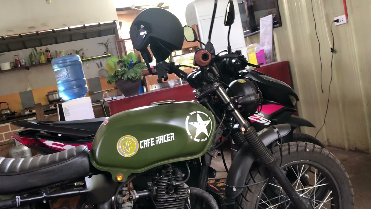 Kawasaki ct100 bajaj cafe racer x scrambler