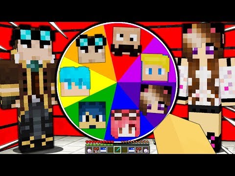 NON GIRARE LA RUOTA DEGLI YOUTUBER CATTIVI! - Minecraft ITA