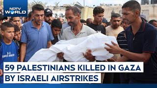Gaza War News | 59 Palestinians Killed By Israeli Airstrikes Or Shot Dead While Seeking Aid In Gaza
