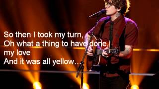 Matt McAndrew and Ethan Butler-Yellow-The Voice 7[Lyrics]