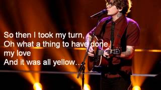 Matt McAndrew and Ethan Butler-Yellow-The Voice 7[Lyrics]