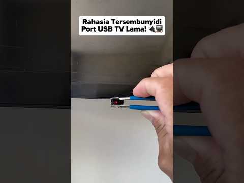 USB di TV lama bukan cuma hiasan! 😱🔌    #tips #tv #teknologi #viral #faktaunik