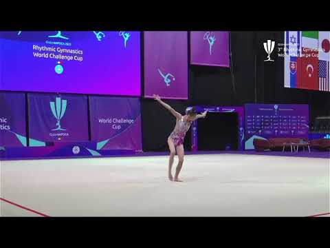 [DAY ONE] BAKATOVA Sabina (KAZ) Ball Qualifications // Cluj-Napoca World Challenge Cup 2022