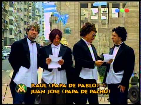 Poesía día del padre, papas de Pablo y Pachu - Videomatch