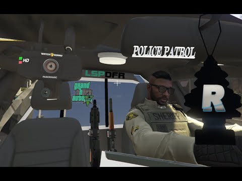 POLICE PATROL FELONY UNIT GTA 5 LSPDFR (EP. 108)😁