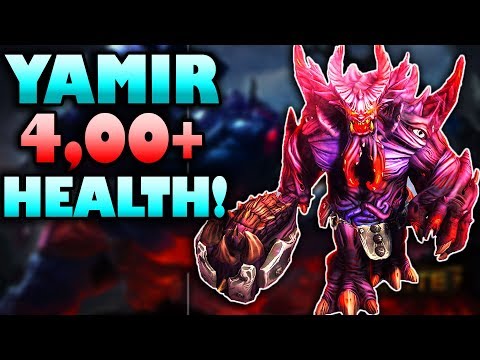 SMITE YAMIR TANK BUILD! NO ONE CAN KILL YOU! 4K+ HEALTH!