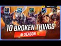 10 INSANELY BROKEN Things You Need to ABUSE in Season 14 - League of Legends