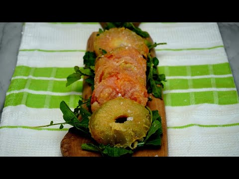 Pomodori Verdi Fritti Ricetta Facile e Gustosa - Fried Green Tomatoes Tasty and Easy Recipe