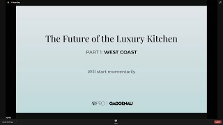 The Future Of The Luxury Kitchen video