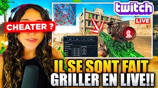 5 STREAMEURS ATTRAPÉS avec leurs CHEAT OUVERT en LIVE sur CALL OF DUTY !! (Warzone principalement)